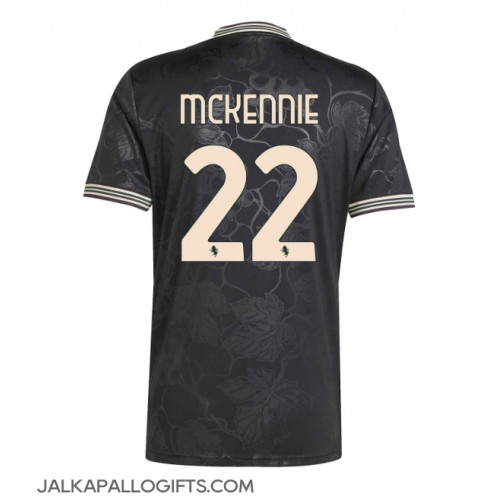 Juventus Weston McKennie #22 Kolmaspaita 2025-26 Lyhythihainen